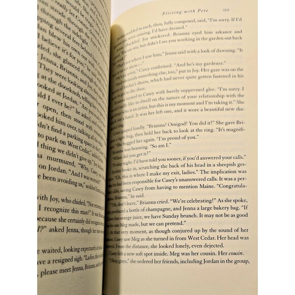 Flirting with Pete by Barbara Delinsky (Hardcover: Fiction) 2003 - Picture 4 of 9